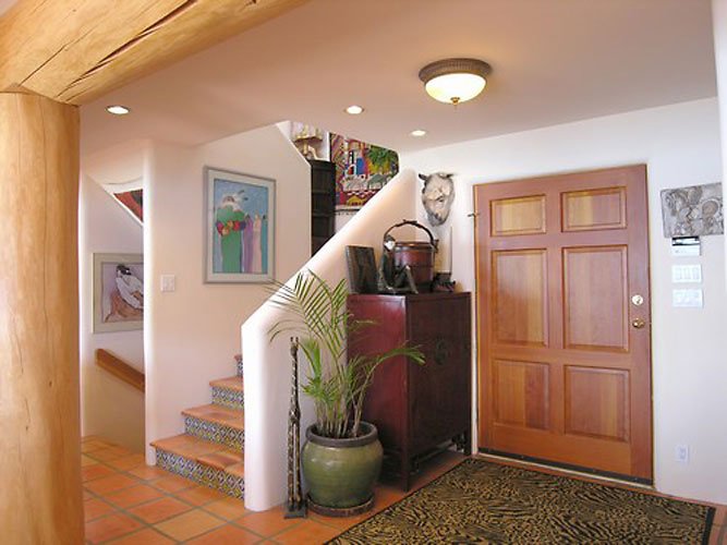 North Carolina Post and Beam Living Room : post and beam, log home, log home design