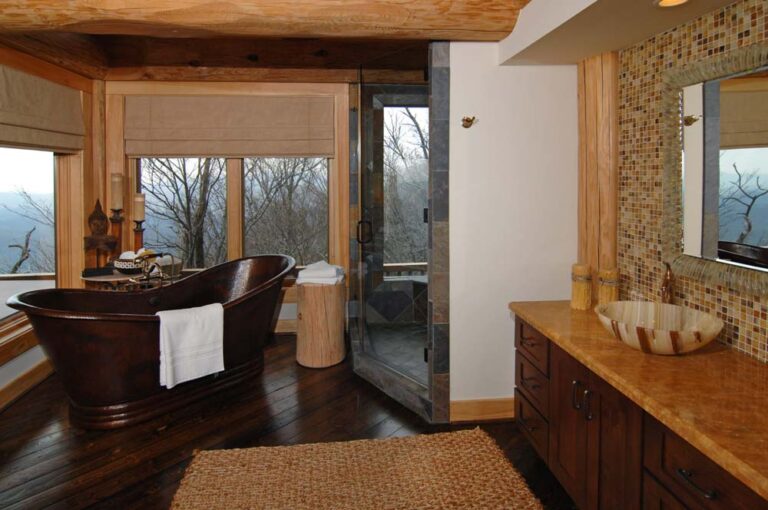 Award Winning Bathroom, Blue Ridge Mountains, North Carolina